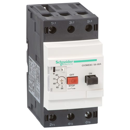 Motor circuit breaker TeSys GV3ME80 56-80A - Harvesso